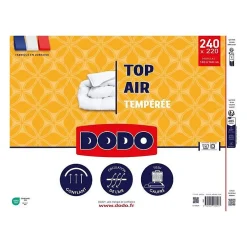 Couette tempérée - - TOP AIR - 220 x 240 cm - 300G/M² - Blanc>Dodo Sale