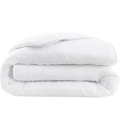 Abeil Couette tempérée 140 x 200 cm polyester microfibre blanc 300g/m²* Couette