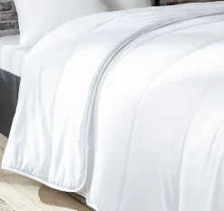 Abeil Couette tempérée 220 x 240 cm polyester microfibre blanc 300g/m²* Couette