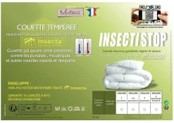Mortreux Couette Tempérée Anti Insectes - 1 ou 2 Personnes 220 x 240 - 14923* Couette