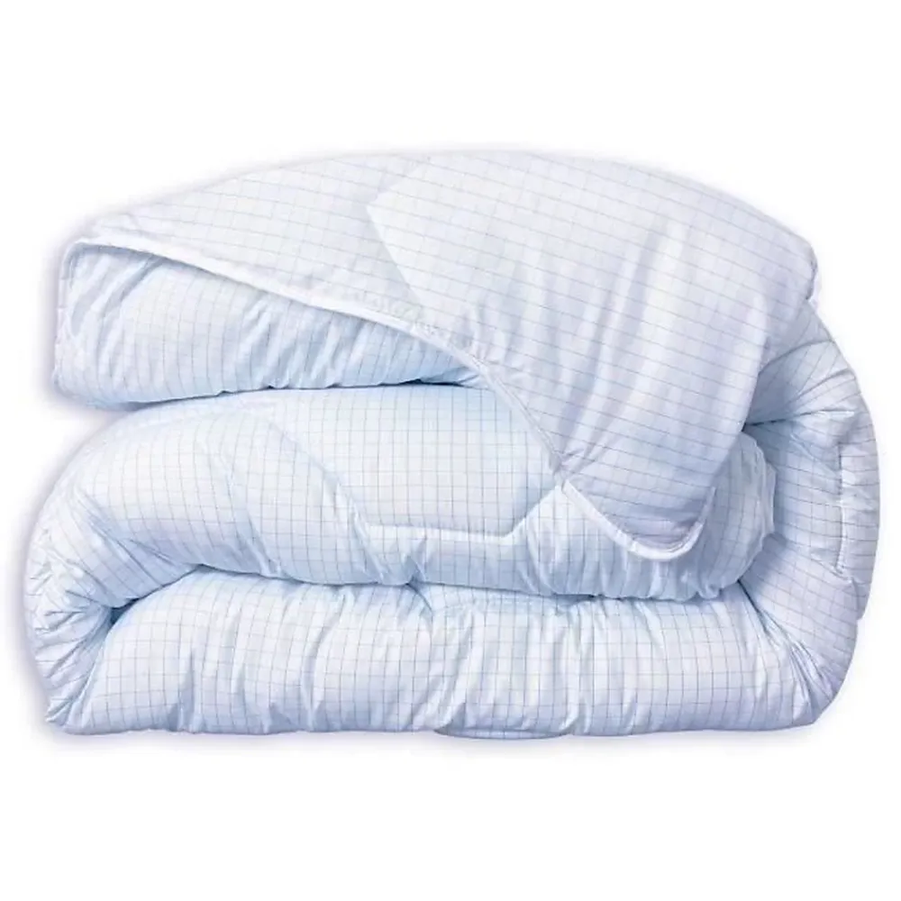 Dodo Couette tempérée 240x260 cm - 2 personnes - Protection anti punaise, anti acarien - 300G/m² - Blanc - Fabriqué en France* Couette