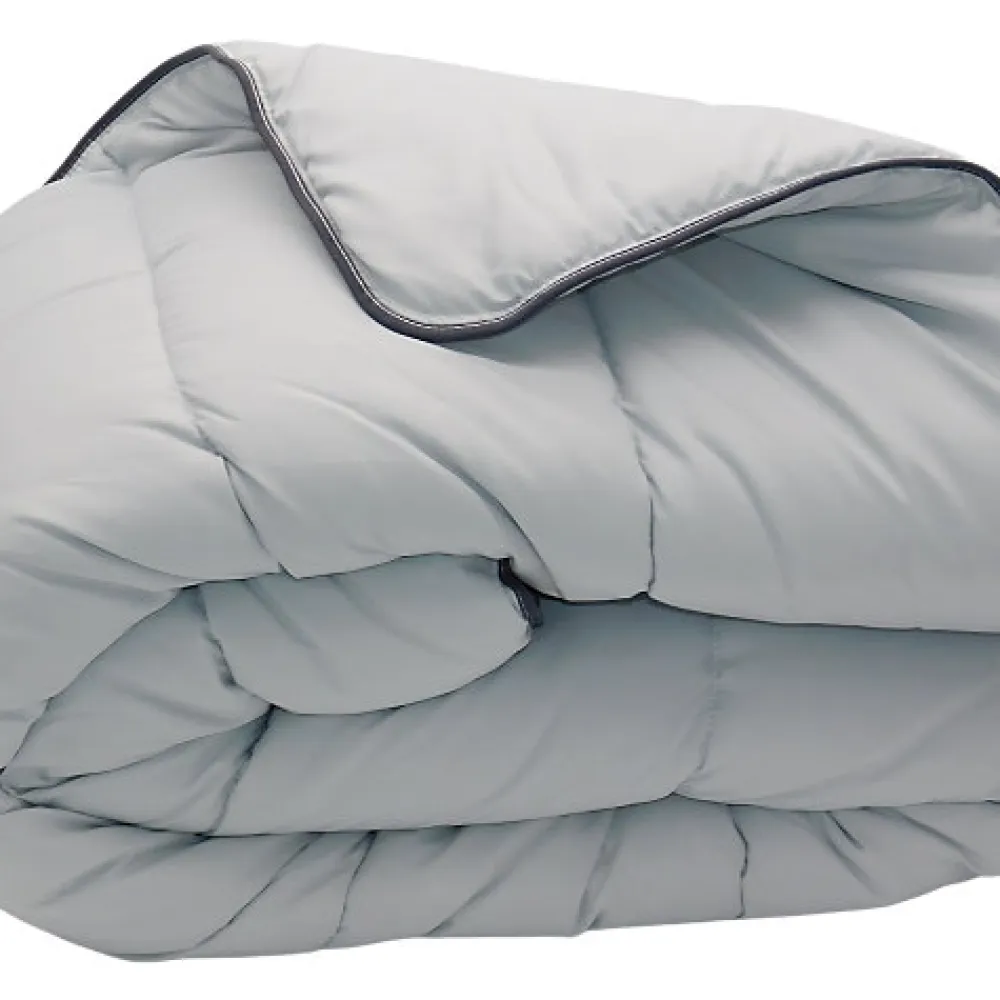 Couette tempérée Gris Clair - 2 Personnes 240x260 - 10417>Mortreux Hot