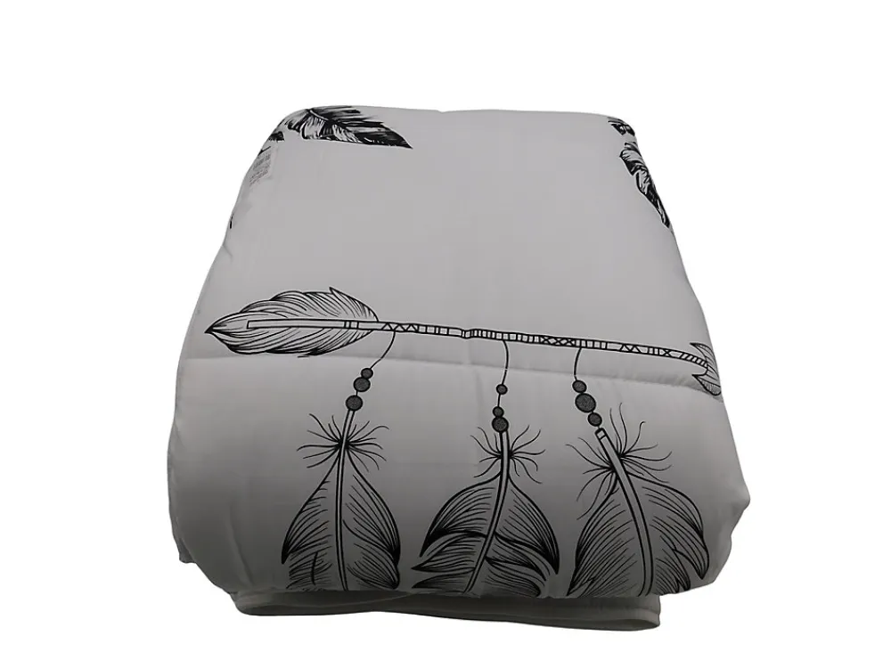 Couette tempérée imprimée attrape rêve noir - 2 personnes 240 x 260 - 10743>Mortreux Outlet