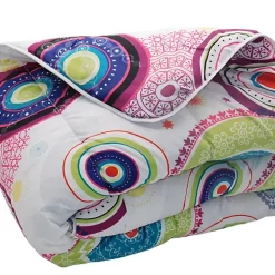 Mortreux Couette Tempérée Imprimée Design - 1 Personne 140 x 200 - 20398* Couette