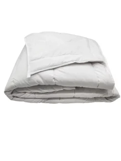 Mortreux Couette tempérée microfibre blanche - 2 personnes 240 x 260 - 16064* Couette