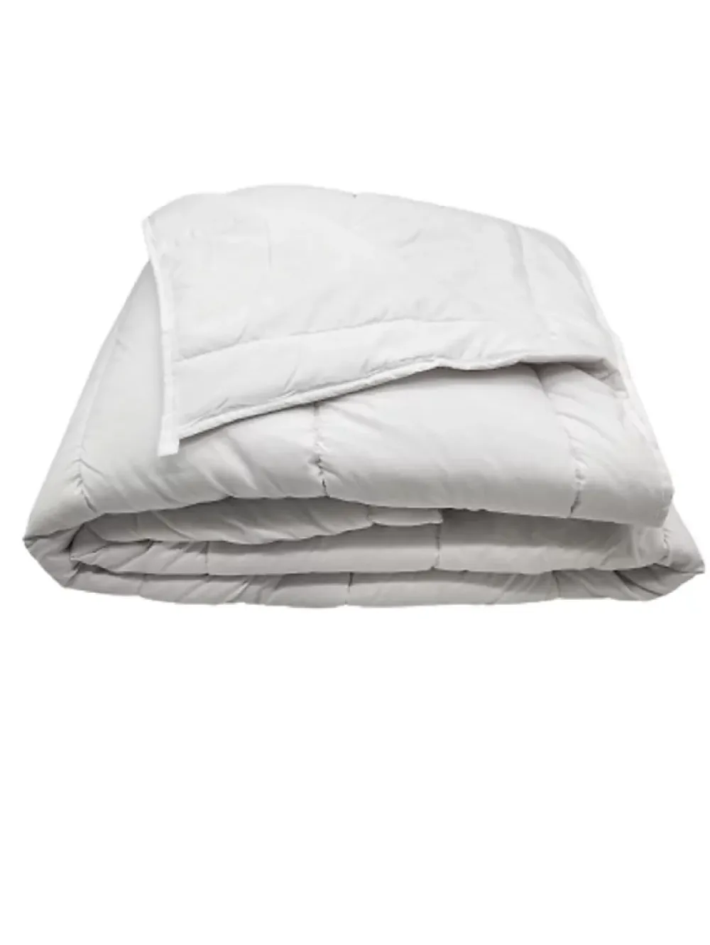 Mortreux Couette tempérée microfibre blanche - 2 personnes 240 x 260 - 16064* Couette