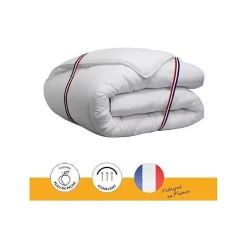 Couette tempérée Vancouver Ultra - 220 x 240 cm - 300gr/m² - Blanc -><noscript><img width=