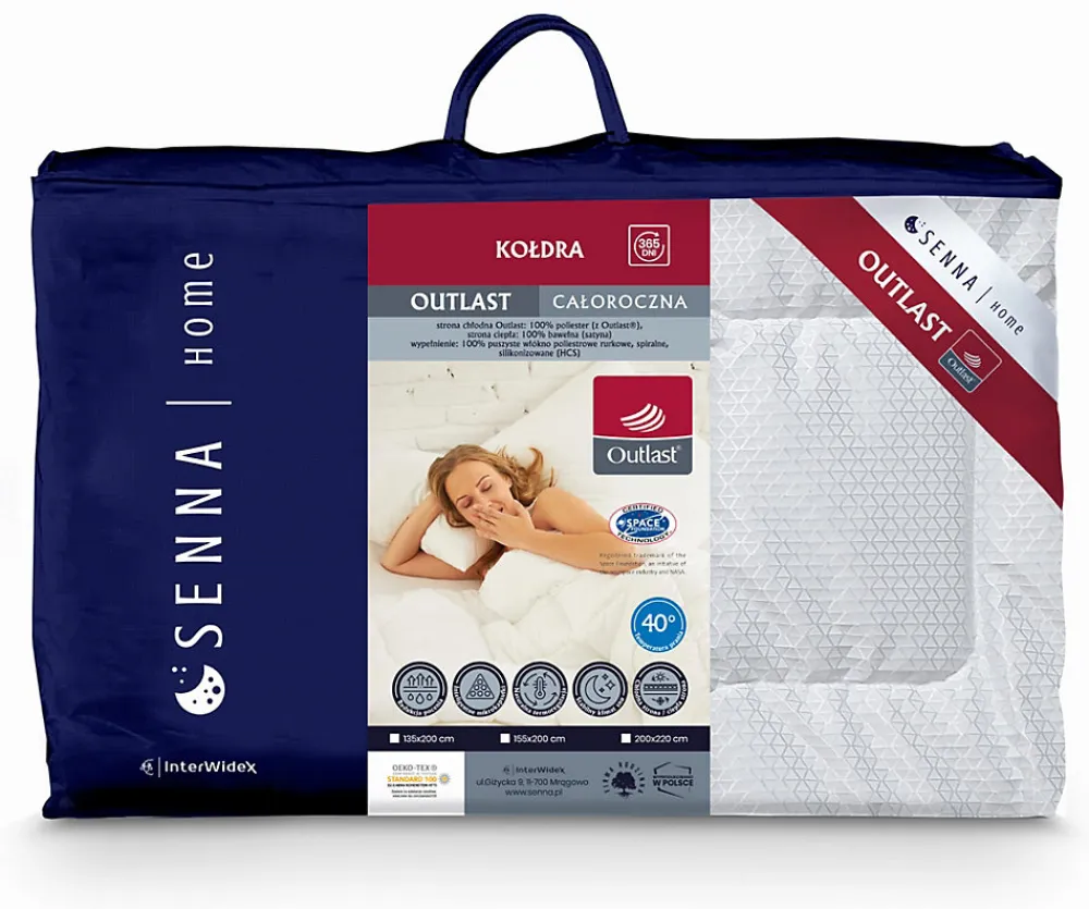 Couette toute l'année 155x200cm OUTLAST>Senna Home Hot