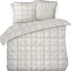 Couette toutes dimensions "Carrie Pampa" Réversible 100% Coton / 57 Fils/cm² - - 240 x 260 cm pour lit King size>L'Effet Papillon Discount