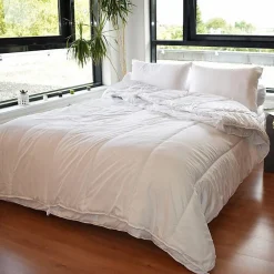 Bleu Calin Couette toutes saisons microfibre 240 x 260 cm pour lit "King size"* Couette