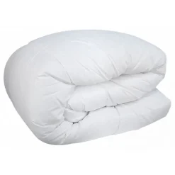 Bleu Calin Couette toutes saisons microfibre 240 x 260 cm pour lit 