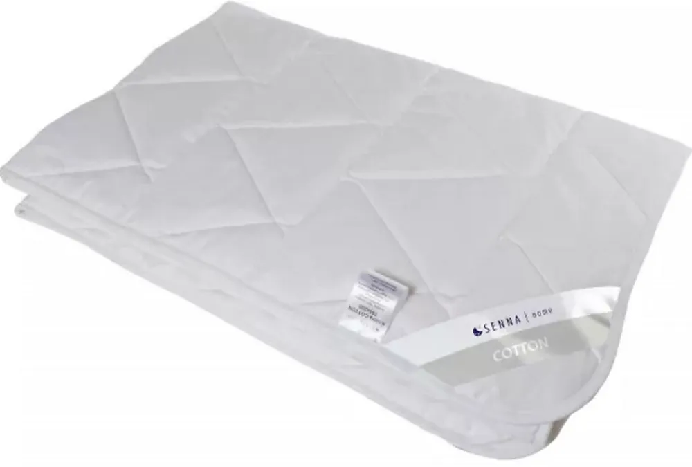 Couette toutes saisons 155x200 COTON Blanc>Senna Home Best