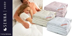 Senna Home Couette toutes saisons 180x200 CLASSIC, Rose* Couette