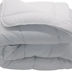 Mortreux Couette Ultra chaude Grand Froid Microfibre Blanche - 1 ou 2 personnes 200 x 200 -* Couette