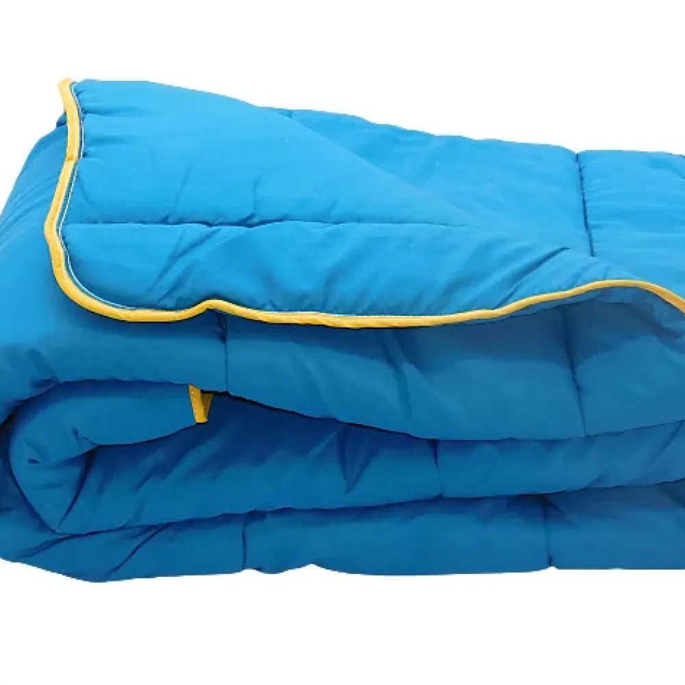 Mortreux Couette ultra légère Bleu pétrole - 1 personne 140x200 - 13109* Couette