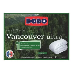 Couette VANCOUVER - 140x200 cm - Ultra - Fabriqué en France><noscript><img width=