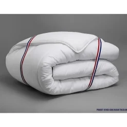 Couette Victoria 220x240 cm - - temperée - garnissage 100% Polyester - 2 personnes - blanc><noscript><img width=