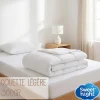 Sweetnight Couette 140x200 cm - Pour Lit 1 Personne - Enveloppe en Coton - Légère - Sans Traitement* Couette