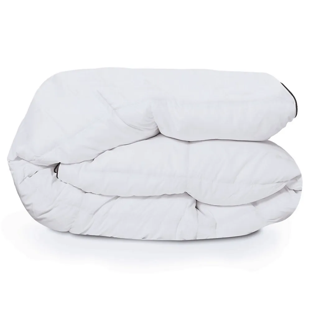 Couette 220x240 CM AELA blanche en plume d'oie anti acarien 500 gr>IDMarket Sale
