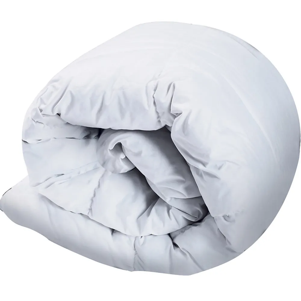 Couette 220x240 CM AELA blanche en plume d'oie anti acarien 500 gr>IDMarket Sale