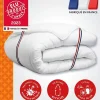 Couette 200x200 cm CHAMPS DE LIN - Chaude - 450G/m² - Couette 1-2 personne-Douce et Chaude -Anti-acariens Antibactériens>Dodo Discount