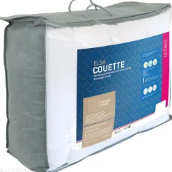 Couette 300x240 cm été ELSA garnissage fibre polyester 200g/m2><noscript><img width=