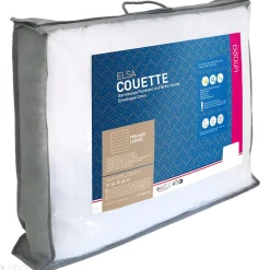 Couette 200x200 cm été ELSA garnissage fibre polyester 100g/m2><noscript><img width=