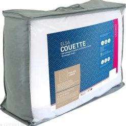Couette 280x240 cm été ELSA garnissage fibre polyester 100g/m2><noscript><img width=