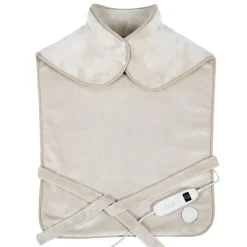 Coussin chauffant dos et cervicales - - DOS218C - 100 W - 60 x 90 cm - Flanelle - Lavable en machine 30 deg - 50-65 deg -...>Livoo Discount
