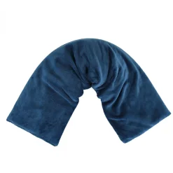 Coussin, tour de cou chauffant 50 x 12 cm - Bleu ->Vivezen Sale