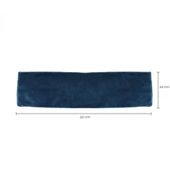 Coussin, tour de cou chauffant 50 x 12 cm - Bleu ->Vivezen Sale