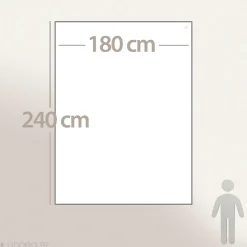 Couverture 100% polyester 180x240 cm microvelours DOLCE gris acier><noscript><img width=