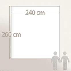 Couverture 100% polyester 240x260 cm microvelours DOLCE gris acier><noscript><img width=