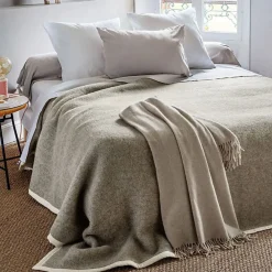 Toison d'Or Couverture 100% Pure Laine Vierge 