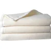 Couverture 100% Pure Laine Vierge Double face "Volta" 500 gr/m² - Volta Naturel Blanchi - 240 x 300 cm>Toison d'Or Discount