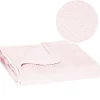 Couverture - - 200x220 cm - Rose pastel - Zigzag - Douceur et chaleur>Springos Hot