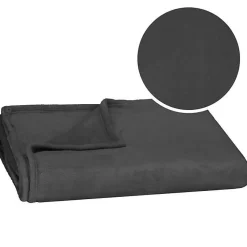 Couverture Couvre-lit Salon 200x220 cm - Moelleux et Doux - Graphite>Springos Clearance