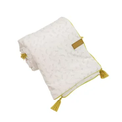 Couverture double face Leafy Bunny (75x100 cm - Ecru)> Best