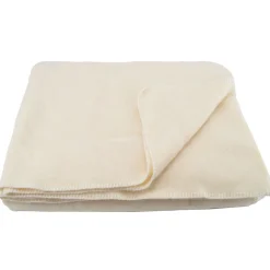 Linnea Couverture en laine mélangée 180x240 cm OSLOO beige naturel* Couverture