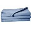 Couverture en polaire unie (240x260 cm - Bleu)> Discount