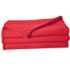 Couverture en polaire unie (180x220 cm - Rose foncé)>Poyet Motte New