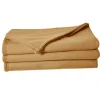 Couverture en polaire unie (240x260 cm - Sable)> Discount