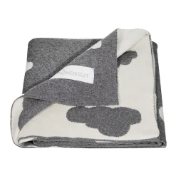 Kindsgut Couverture enfant nuages 100 x 80 cm* Couverture