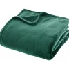 Atmosphera Couverture flanelle 180 x 230 cm - Cèdre* Couverture