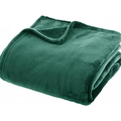 Atmosphera Couverture flanelle 180 x 230 cm - Cèdre* Couverture