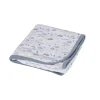 Couverture imprimée océan (75x75 cm - Gris clair)> Discount