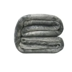 Couverture microflanelle 220x240 cm gris>Toison d'Or