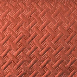 Couverture molletonné surpiquage graphique (150x150 cm - Cuivre)><noscript><img width=