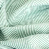 Sacasa Couverture plaid 100% coton bleu turquoise avec franges 180x220cm ZIGORA -* Boutis, Couvre-Lit, Édredon