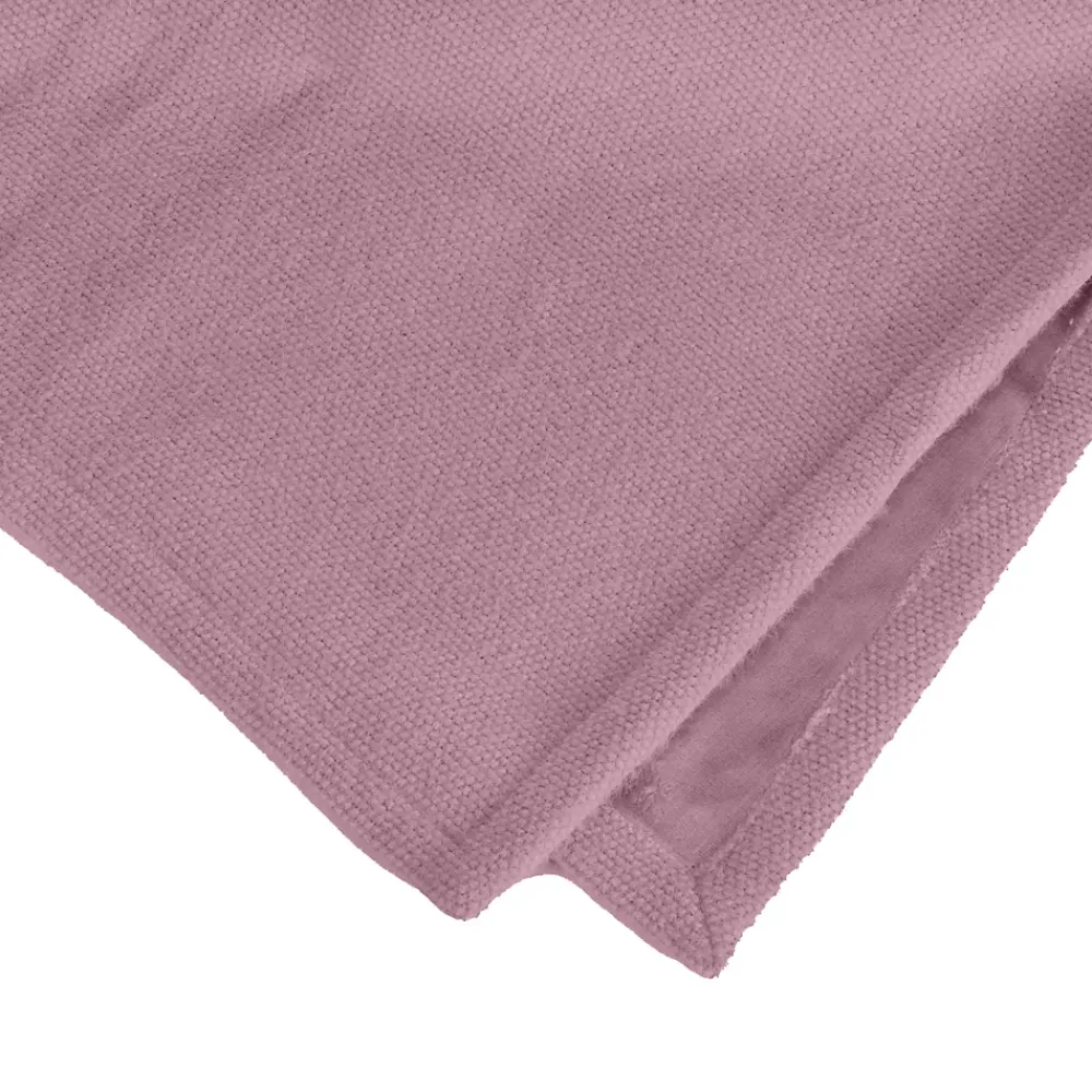 Sacasa Couverture plaid rose 130x170cm PANORA -* Boutis, Couvre-Lit, Édredon